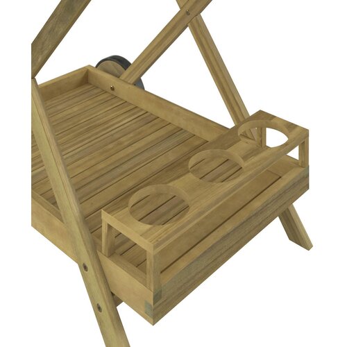 Ambia Garden VRTNI SERVIRNI VOZIČEK 85/90/53 cm Slike