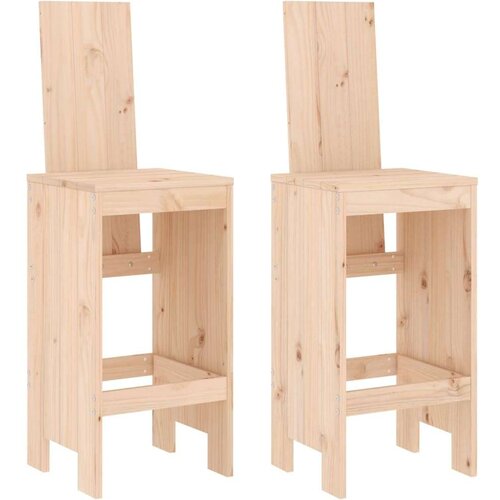 vidaXL barski stolci 2 kom 40 x 42 x 120 cm od masivne borovine Cijene