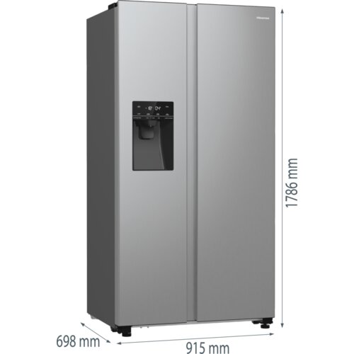 Hisense side by side frižider - RS5P535NTCE Slike