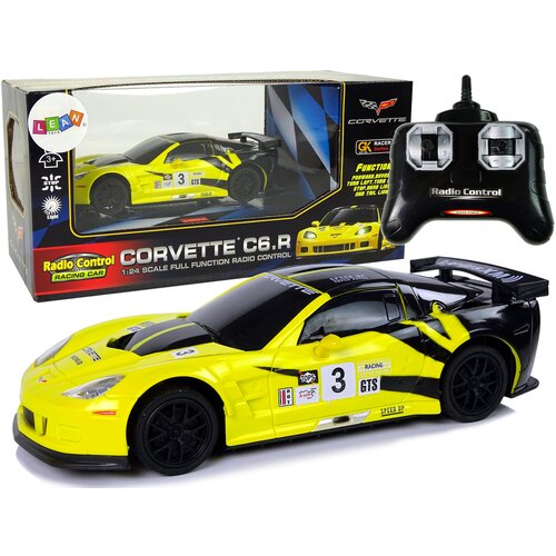 Auto na daljinsko upravljanje 1:24 Corvette C6.R - žuti Cijene