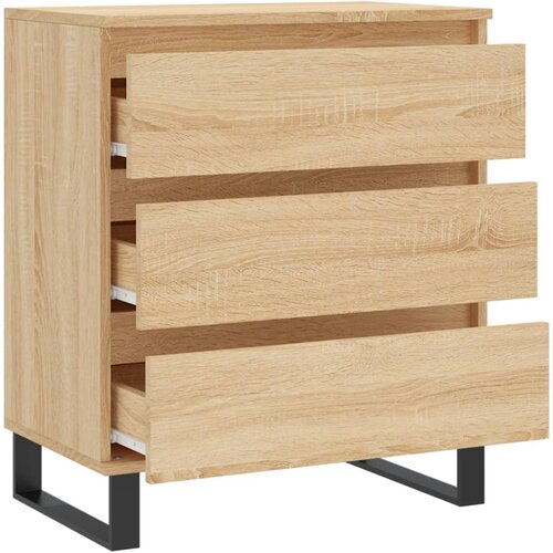  Komoda boja hrasta sonome 60 x 35 x 70 cm od konstruiranog drva Slike