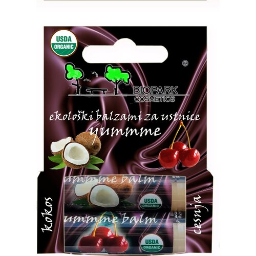 Biopark Cosmetics Yumme Set - Coconut & Cherry Cene