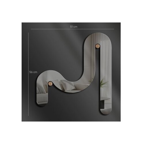 Wallxpert dekorativno ogledalo Ozgl509 smoked Slike