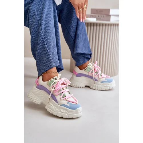 PS1 Women's sneakers with chunky sole multicolor Nevela