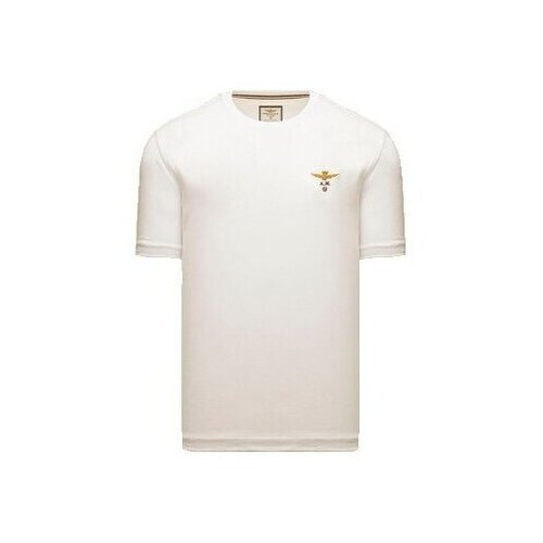 Aeronautica Militare Majice s kratkimi rokavi TS1580UJ003727 Bela Cene