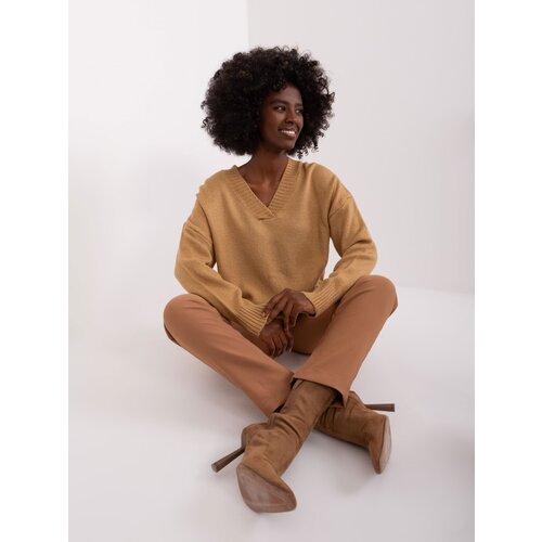 BADU Sweater-BA-SW-0577.02P-camel Slike