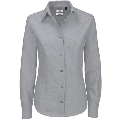  KO&Scaron;ULJA ŽENSKA DUGI RUKAVI B&C OXFORD 135G SREBRNA XL!! Cijene