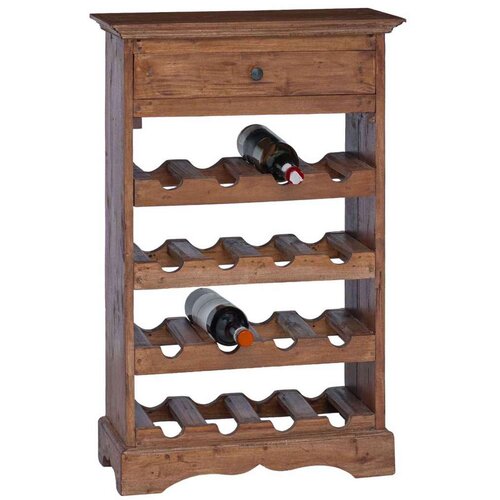  Stalak za vino Čvrsto mahagonijsko drvo Slike