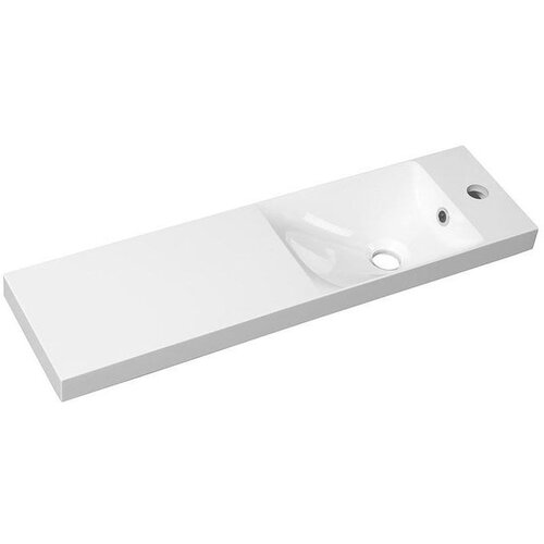 Sapho Bel umivalnik iz mineralnega kompozita 80x22 cm Agos – Cene
