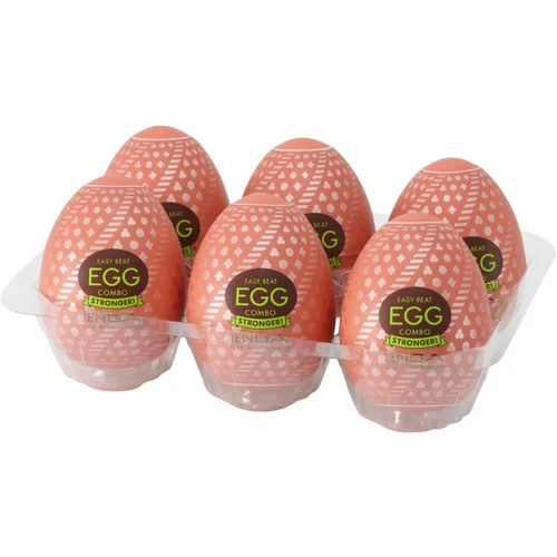 Tenga Egg Combo Stronger - jaja za masturbaciju (6 kom)