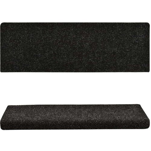  Otirači za stepenice 10 kom crni 65x21x4 cm pro&amp;scaron;iveni Slike