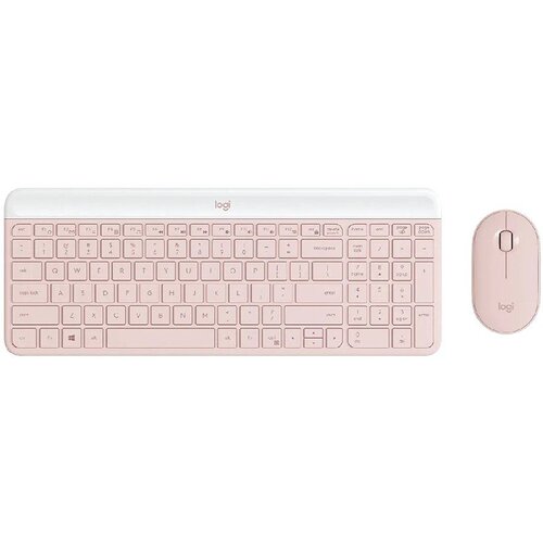 Logitech MK470 Slim Combo - ROSE - US INT'L - 2.4GHZ - INTNL-973 Cene