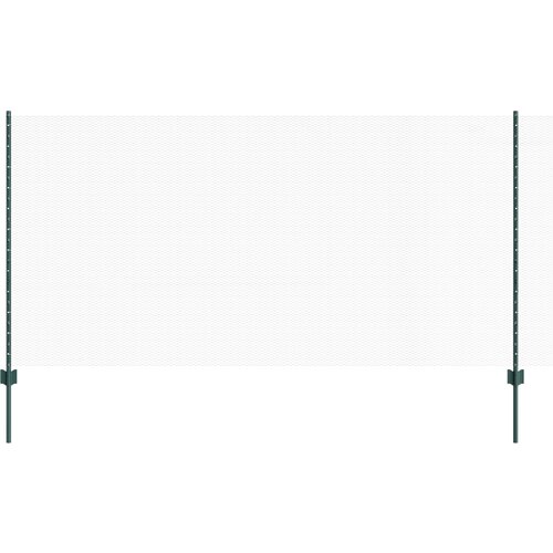 vidaXL Ograjni Stebri 5 kosov U-Kanal Zelena 120 cm Kovina, (22085424) Cene