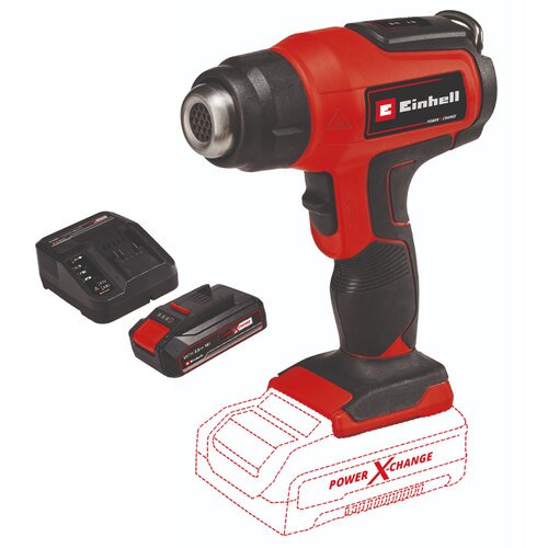 Einhell Akumulatorski pi&scaron;tolj za vruć vazduh TE-HA 18 Li + 2,5 Ah Starter Kit 4520500/3810000033 Cene