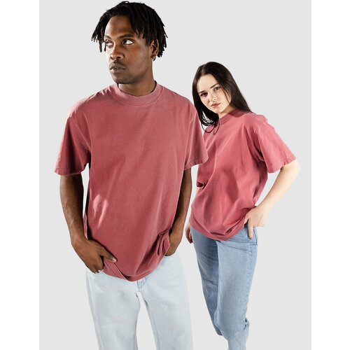 Shaka Wear 7.5 Max Heavyweight Garment Dye T-shirt clay red Cene