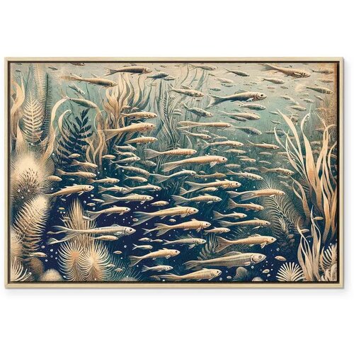  Slika - Oceanic nature 120x80 U prirodnom drvenom okviru Slike