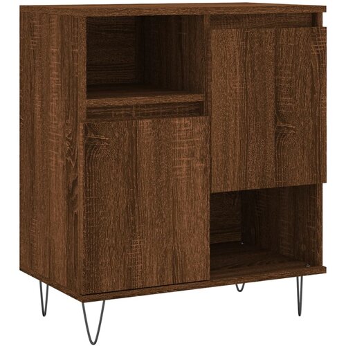 Maison Chic Komoda - Predalnik rjav hrast 60x35x70 cm inženirski les, (21718407) Cene