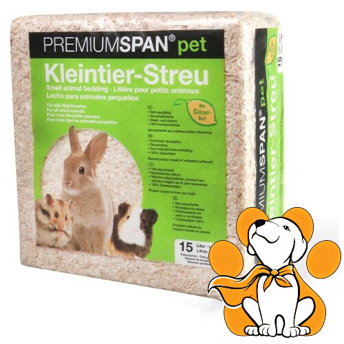 HVT premiumSpan Small Animal Bedding Citrus 15l, Piljevina Sa Mirisom Limuna Cene