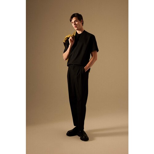 Defacto Straight Fit All-Directional Stretch Trousers Slike