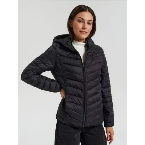 Sinsay ženska prošivena jakna s kapuljačom 6559J-99X