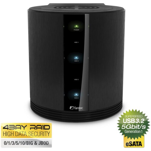 Fantec SQ-35RU3e schwarz 4x3,5 SATA RAID HDD Cene