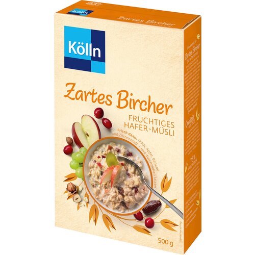 Kölln Nežni ovseni muesli Bircher s sadjem - 500 g Cene