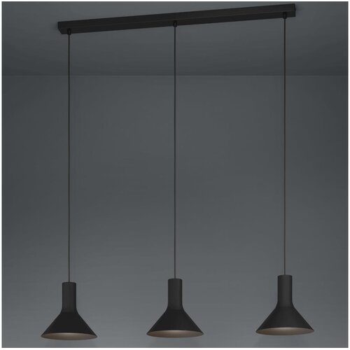 Eglo 390219 - Luster na sajli MORESCANA 3xE27/28W/230V crna Cene