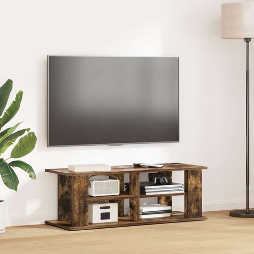  Stalak za TV Dimljeni hrast 96 x 35 x 33 5 cm Slike