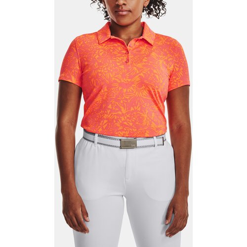 Under Armour T-Shirt UA Playoff Printed SS Polo-PNK - Women Slike