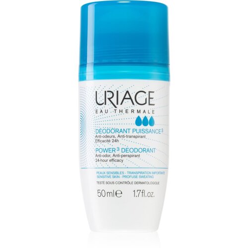 Uriage Deodorant Power3 dezodorans s antiperspirantnim učinkom 50 ml za žene Slike