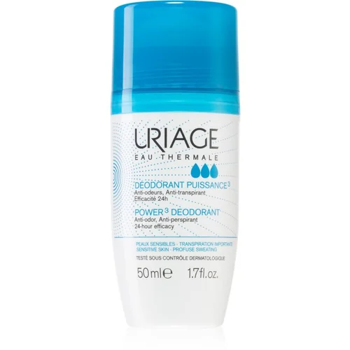 Uriage Deodorant Power3 dezodorans s antiperspirantnim učinkom 50 ml za žene