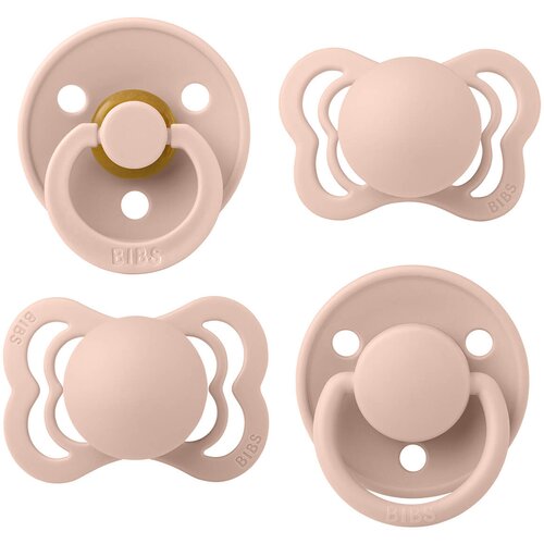 Bibs Try-It Size 1: 0+ months set Blush (za djecu od rođenja) Cijene