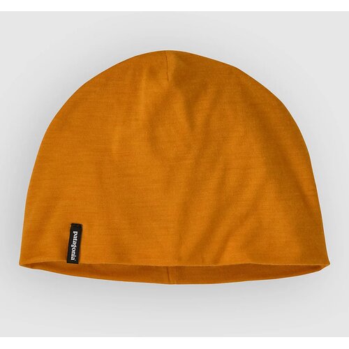 Patagonia Overlook Merino Wool Liner Kapa autumn orange Slike