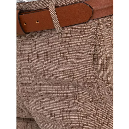 DStreet Light brown men's trousers UX3756z