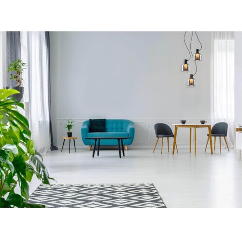  Klausen 113008 - Visilica na sajli FIRE 3xE27/9W/230V siva/crna Slike