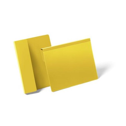 Durable Žepki z zavihki za označevanje A5 ležeči rumeni, 50 kos, (20376032) Cene