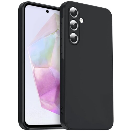 Onasi Silikonski ovitek za Samsung Galaxy A56 - mat liquid črn Cene