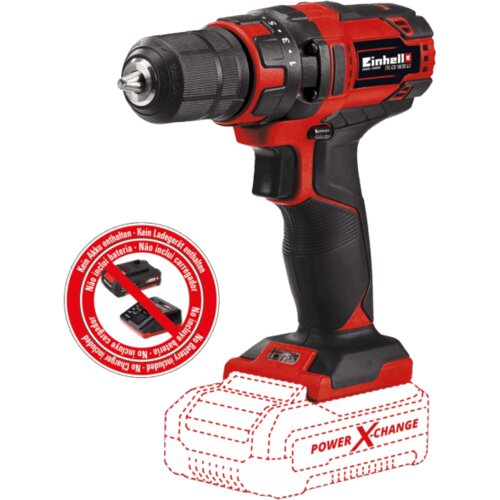Einhell Aku bu&scaron;ilica, odvijač, bez baterije &ndash; Power X-Change TC-CD 18/35 Li-Solo Cijene