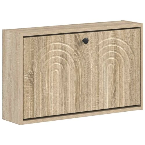  Ormar za cipele na zidu ALKMAAR 71 x 17 x 43 cm Hrast sonoma - Hrast sonoma Slike