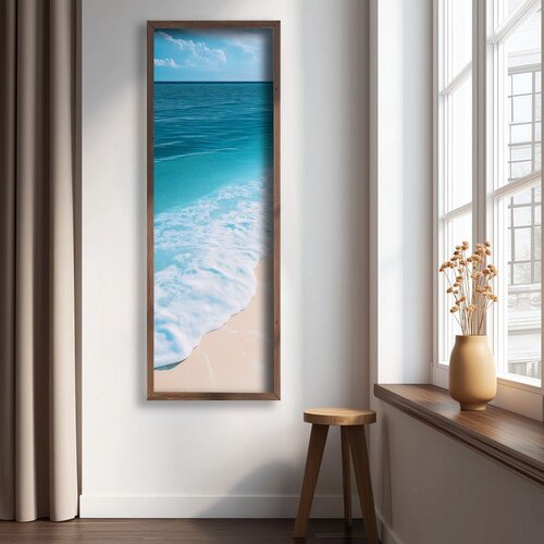 WALLXPERT LAC079-150 Multicolor Decorative Framed MDF Painting Cene