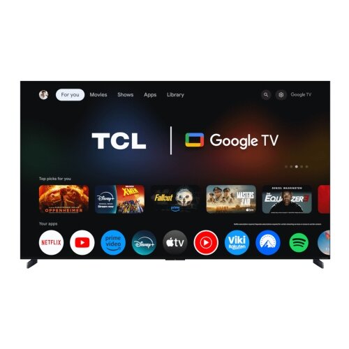 Tcl televizor 98X11K MiniLED/98&amp;quot;/4K/144Hz/Google tv/bang&amp;amp;olufsen/crna Slike