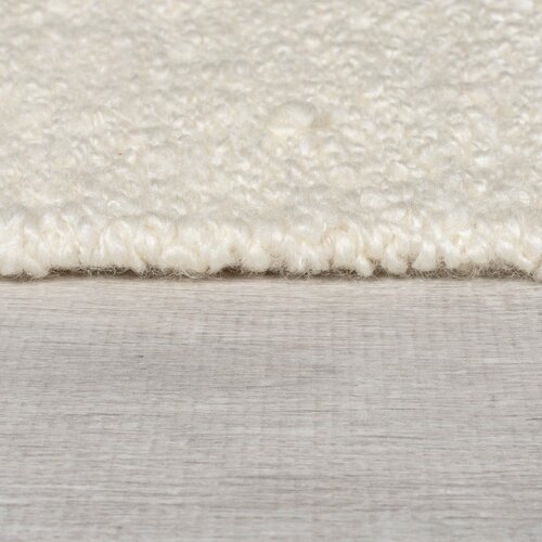 Flair Rugs Kremno bela/naravna ročno tkana preproga iz me&amp;scaron;anice volne 200x300 cm Eric Checkboard &amp;ndash; Slike