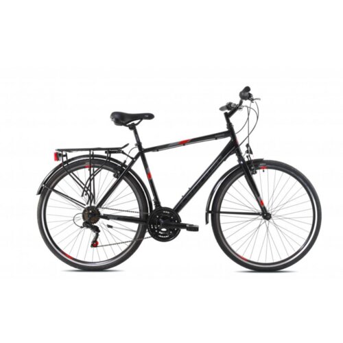Capriolo Bicikl Sunrise man touring crno crveno ram 20in Cene