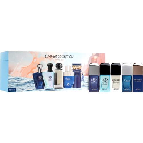 Afnan Summer Collection Travel Set darilni set za mo&scaron;ke Cene