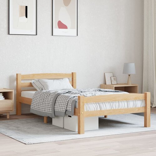  Okvir za krevet od masivne borovine 90 x 200 cm Cijene