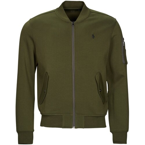 Polo Ralph Lauren Puloverji K224SC93-LSBOMBERM25-LONG SLEEVE-SWEATSHIRT Kaki Cene