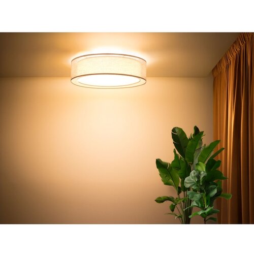  plafonsko svetlo puro 2xE27/40W/230V prečnik 60 cm bež Slike