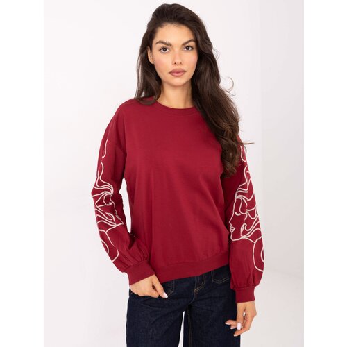 RELEVANCE Blouse-RV-BZ-A176.56-burgundy Cene