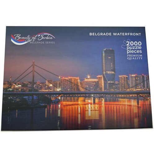 Beauty of Serbia puzzle puzzle -beograd na vodi 2000 pcs ( 1005 ) Cene