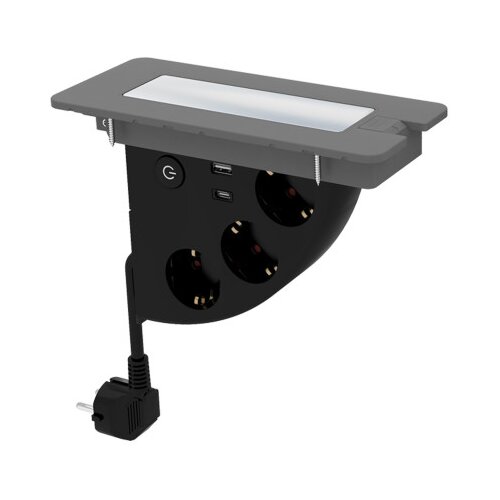 Master Kabal produžni ugradbeni 1,4m s prekidačem GES-322B Slike